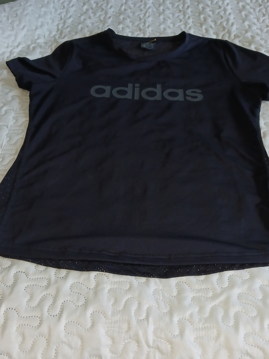 adidas Tops - adidas Ladies Black short Sleeve Athletic‎ Top